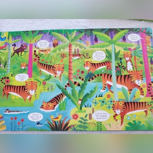 Look and Find Jungle & Lift The Flap First Math Hardcover books. - Picture 4 of 16